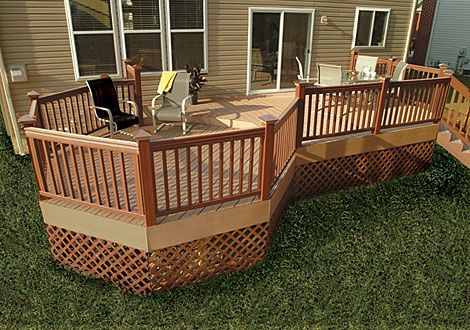 decks and patios fayetteville nc, m&d construction - outside hexagon