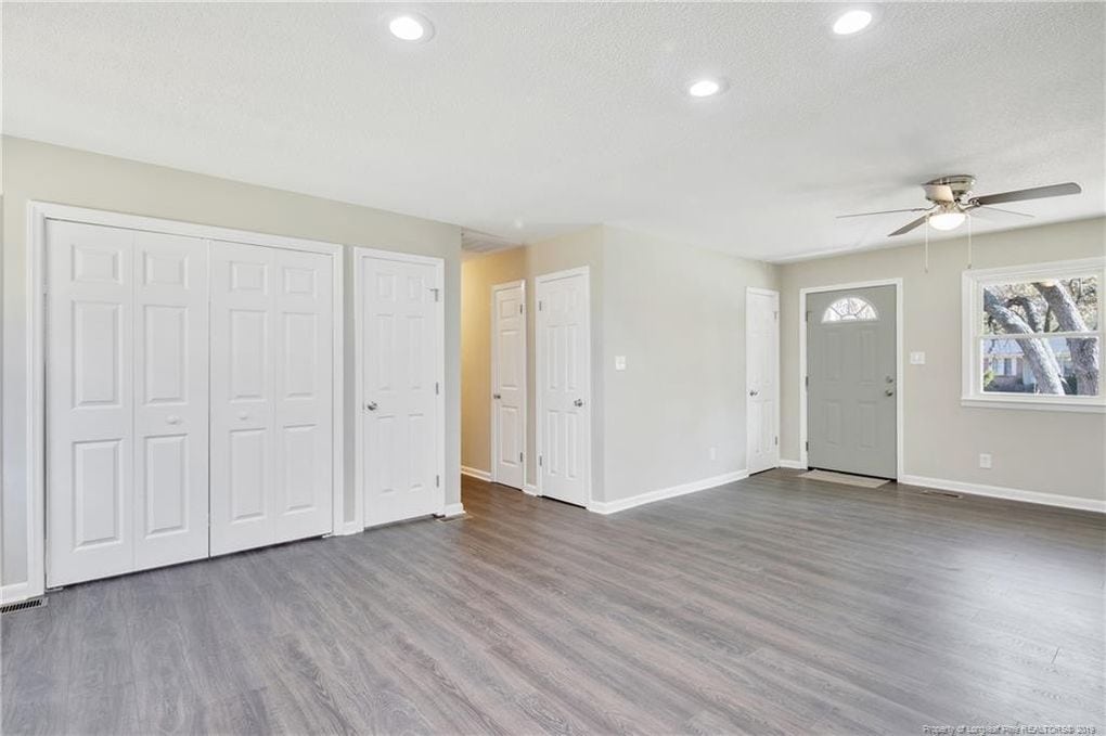 Flooring Installation - gray vinyl floors - Fayetteville M&D Construction