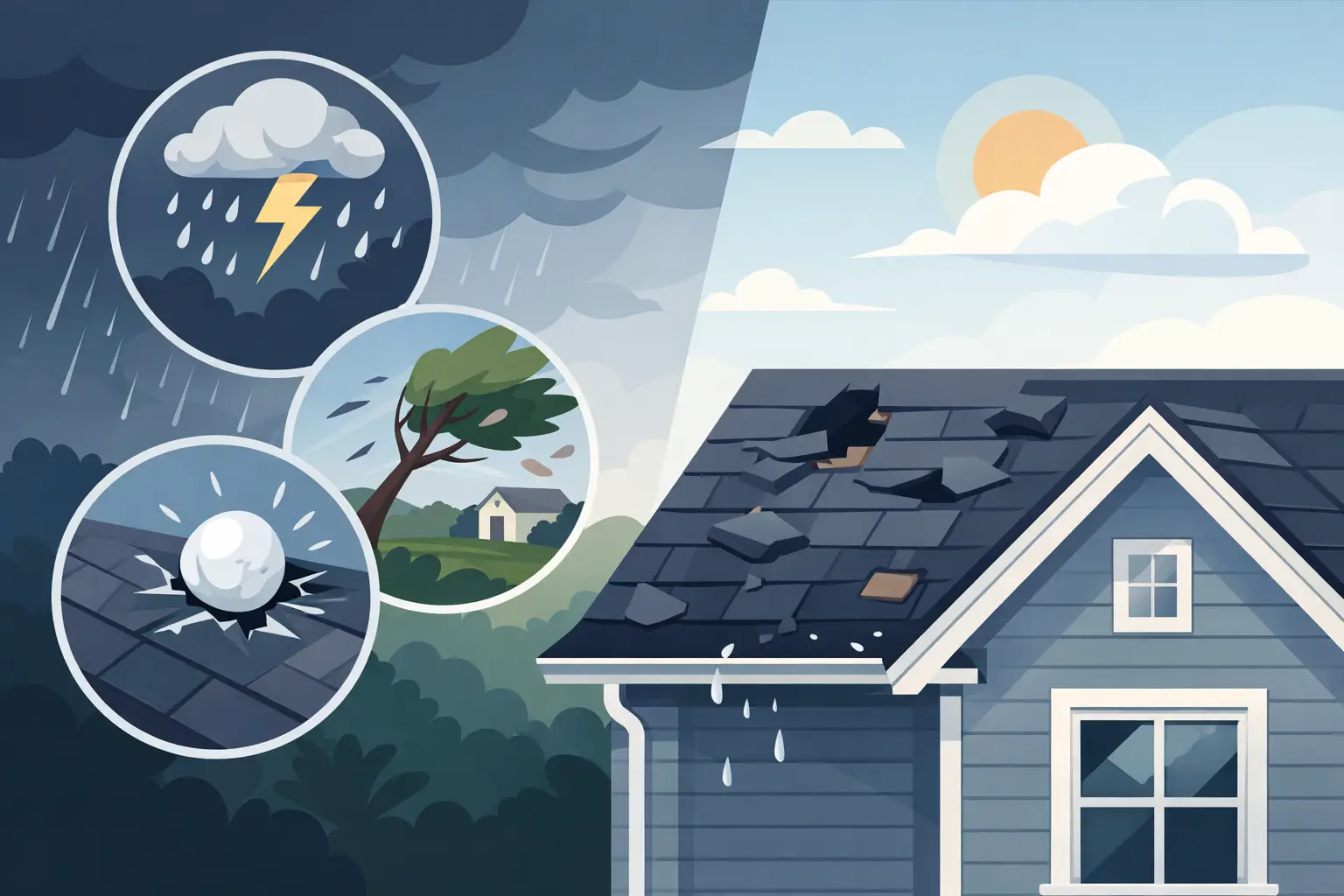 How to Tell if Roof Has Storm Damage