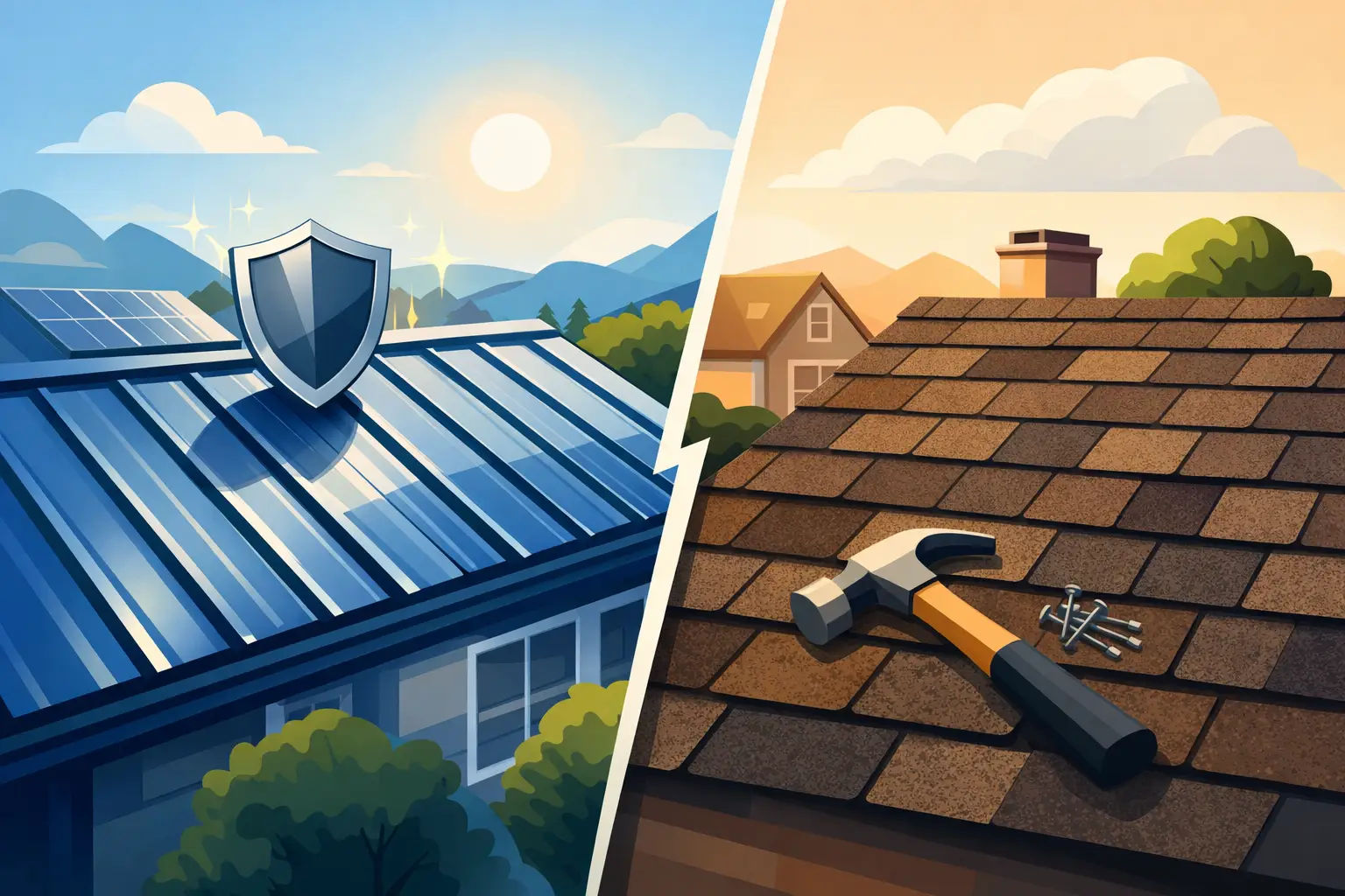 Metal Roof vs Shingles: Which Fits Best?