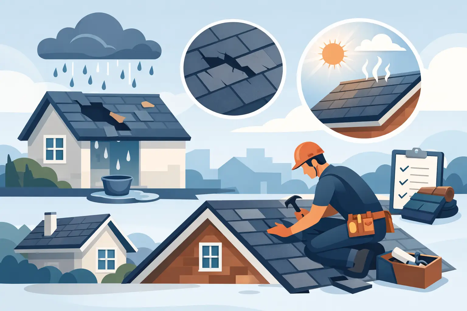 Roof Repair: When to Act and What to Expect