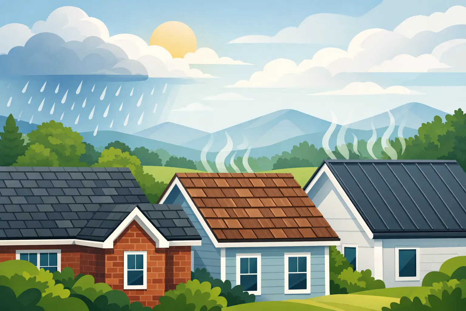 Best Roofing Materials for Humidity in NC