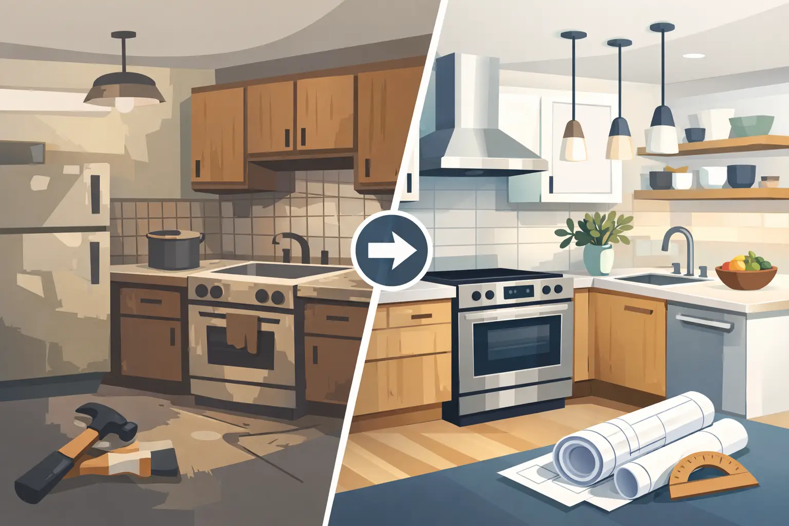 Kitchen Remodel Before After Changes That Matter Kitchen Remodel Before After Changes That Matter