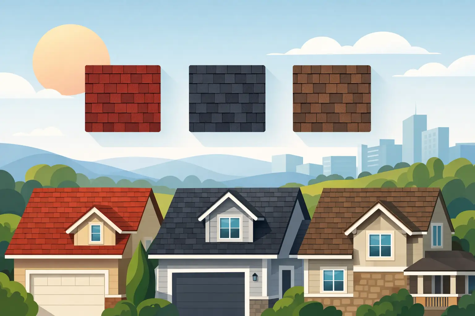 Shingle Roof Color Choices for Fayetteville Homes