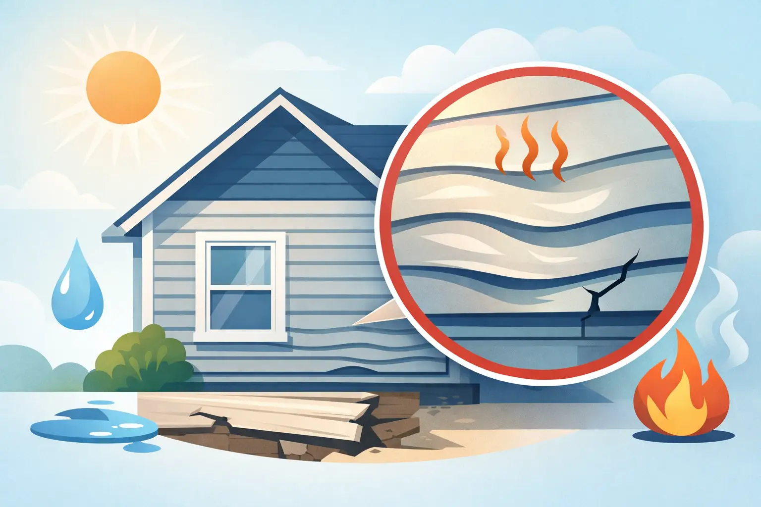 What Causes Siding Warping Issues at Home?