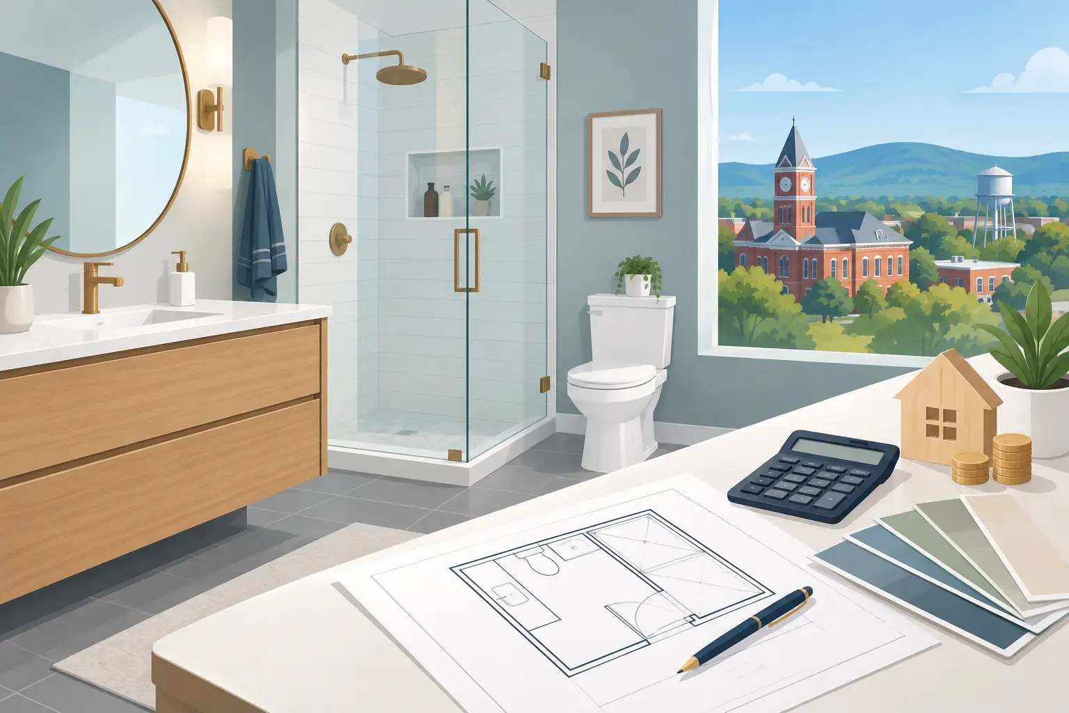 Bathroom Remodel Cost Guide for Fayetteville Homes