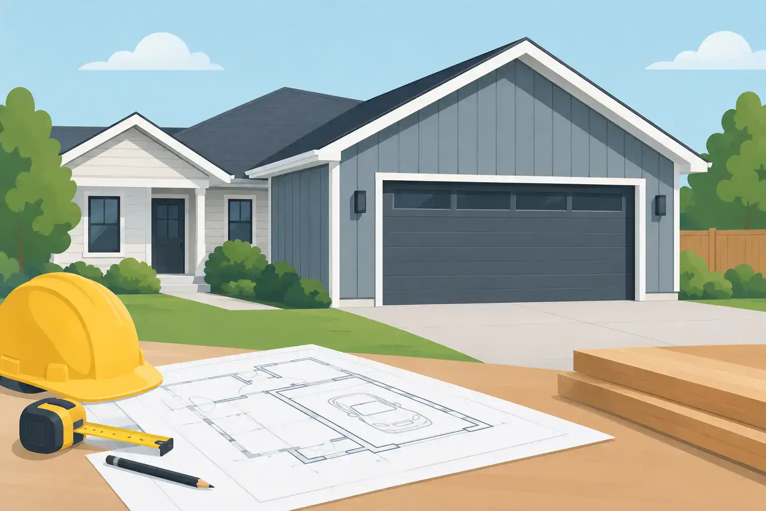 Garage Addition Project Example: What It Takes Garage Addition Project Example: What It Takes