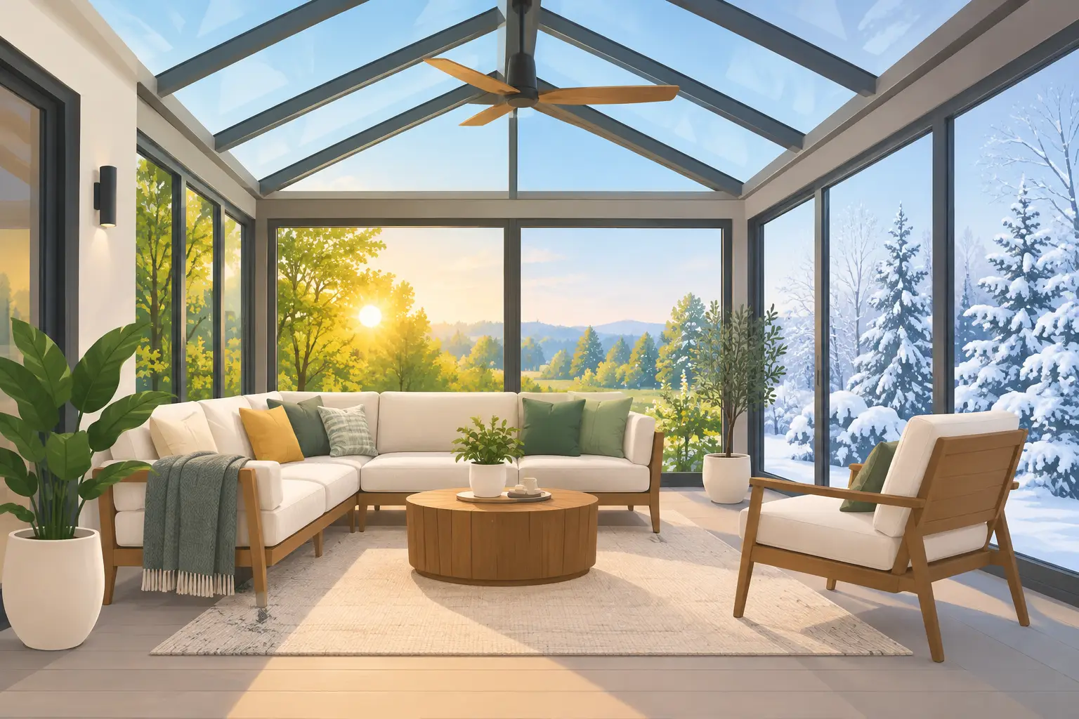 How to Design a Sunroom That Works Year-Round How to Design a Sunroom That Works Year-Round