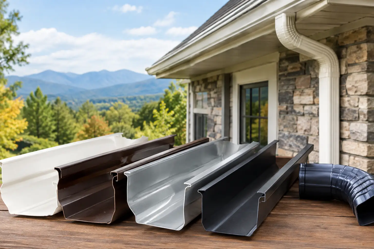 Top Gutter Materials for North Carolina Homes Top Gutter Materials for North Carolina Homes